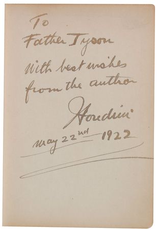 Lot #1026 Harry Houdini Book - Image 1