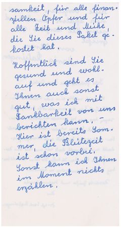 Lot #202 Pope Benedict XVI: The future pope writes from the Vatican - Image 4
