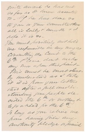 Lot #343 Daniel Butterfield Handwritten Letter Signed - Image 2