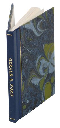 Lot #93 Gerald Ford: Scarce mini-book featuring Ford’s ‘Global Stability’ speech - Image 2