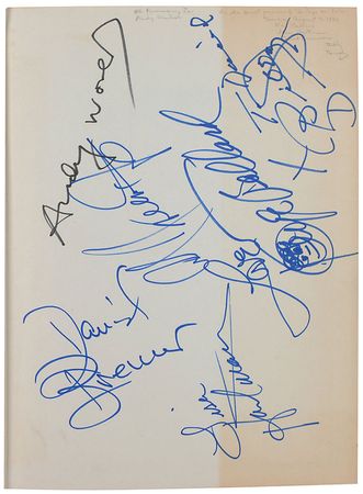 Lot #560 Al Hirschfeld: An amazing and eclectic collection of 90 of Hirschfeld?s subjects over the years, including Warhol, Pacino, and Miller - Image 3