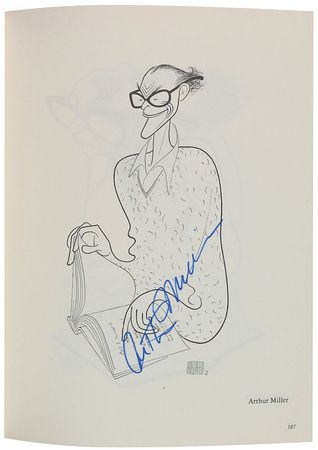 Lot #560 Al Hirschfeld: An amazing and eclectic collection of 90 of Hirschfeld?s subjects over the years, including Warhol, Pacino, and Miller - Image 7