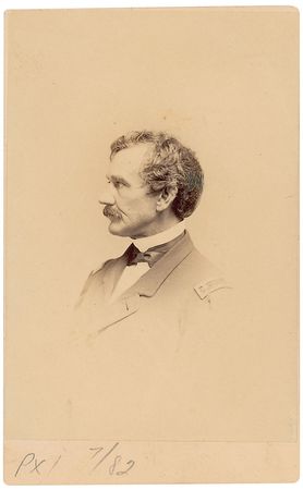 Lot #371 Andrew A. Humphreys Signed Photograph - Image 1