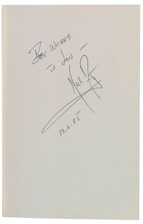 Lot #398 Neil Armstrong: Armstrong’s tribute to the Wright Brothers - Image 1