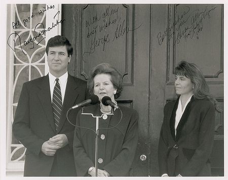 Lot #328 Margaret Thatcher - Image 1