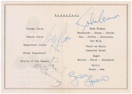 Lot #693 Beatles: The Fab Four return to Hamburg in 1966 - Image 1
