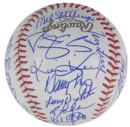 Lot #1479 1986 NY Mets Baseball - Image 2