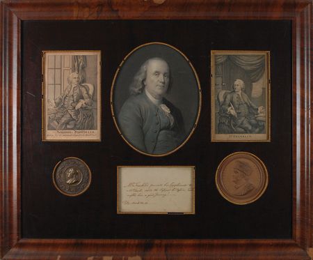 Lot #149 Benjamin Franklin: Exceptional collection from his time in France—including the transmittal of an American passport he developed - Image 1