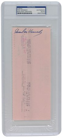 Lot #1580 Ted Kennedy - Image 1