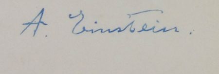 Lot #143 Albert Einstein: After war, Einstein accepts a donation on behalf of peace - Image 2