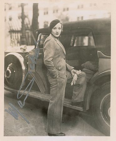 Lot #1150 Marlene Dietrich Signed Photographs - Image 1