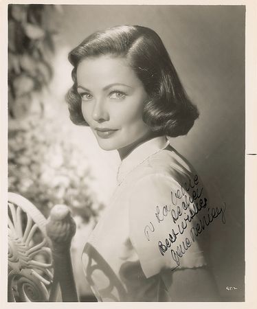 Lot #1751 Gene Tierney - Image 1