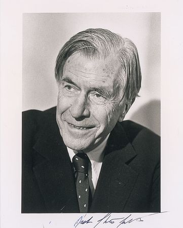Lot #276 John Kenneth Galbraith Signed Photograph - Image 1