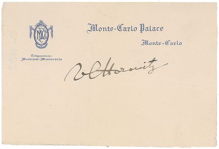 Lot #683 Arturo Toscanini and Vladimir Horowitz Signatures - Image 1
