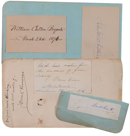 Lot #606 Writers Signatures - Image 1