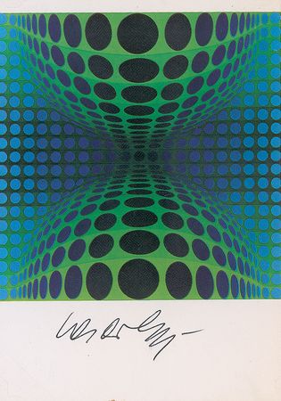 Lot #597 Victor Vasarely Postcards - Image 2