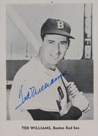 Lot #1514 Ted Williams Baseball and Signed Photograph - Image 2