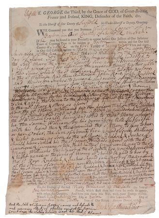 Lot #5 John Adams Endorsement - Image 2