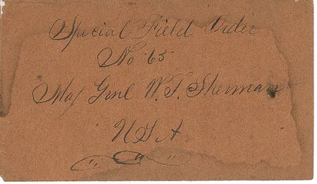 Lot #357 William T. Sherman: Official copy of Sherman’s Order #65 announcing “a further suspension of hostilities and a final agreement with Gen. Johnston which terminates the war” - Image 4