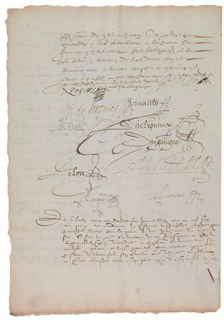 Lot #193 Marie de Medici: Lengthy document from the Queen Regent - Image 6