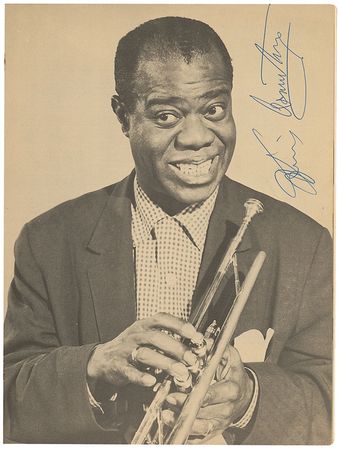 Lot #746 Louis Armstrong Program - Image 1