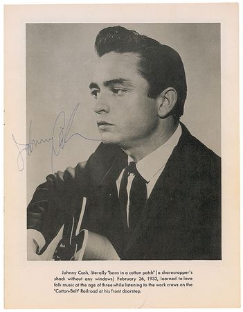 Lot #783 Johnny Cash Program - Image 1
