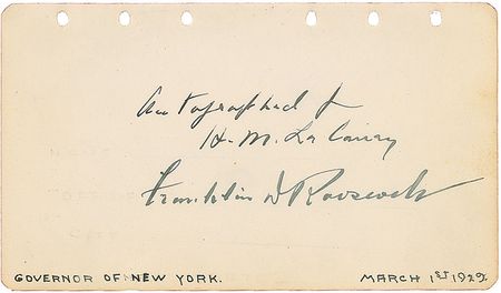 Lot #87 Presidents and First Ladies: Extraordinary collection of presidents, first ladies, and Supreme Court justices - Image 3
