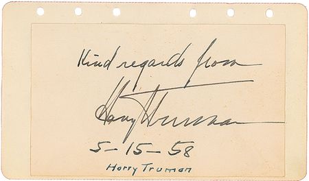 Lot #87 Presidents and First Ladies: Extraordinary collection of presidents, first ladies, and Supreme Court justices - Image 4
