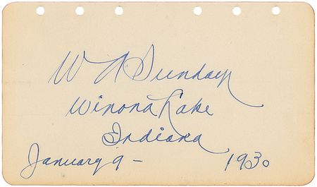 Lot #124 Business and Religious Leaders Autograph Book - Image 3