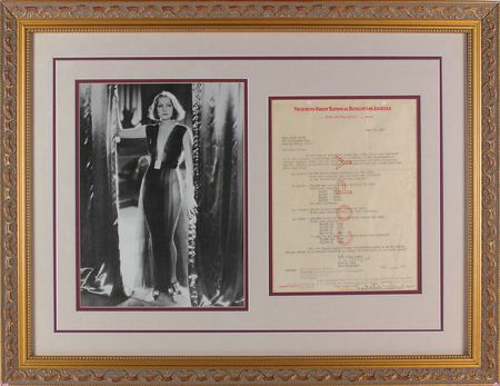 Lot #1009 Greta Garbo: From the year of her appearance in Grand Hotel - Image 1