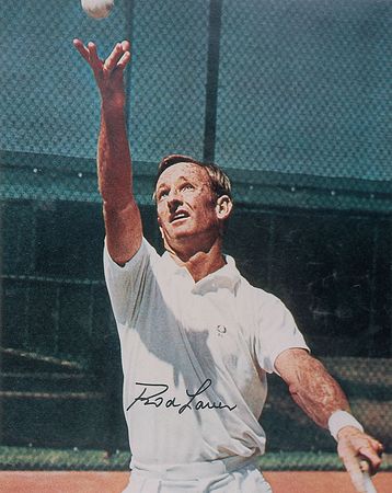 Lot #1467 Rod Laver Signed Photographs - Image 2