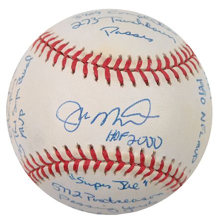 Lot #1477 Joe Montana Baseball - Image 1