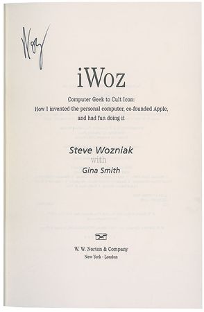 Lot #341 Steve Wozniak Book - Image 1
