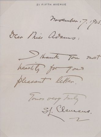 Lot #476 Samuel L. Clemens Handwritten Letter Signed - Image 2