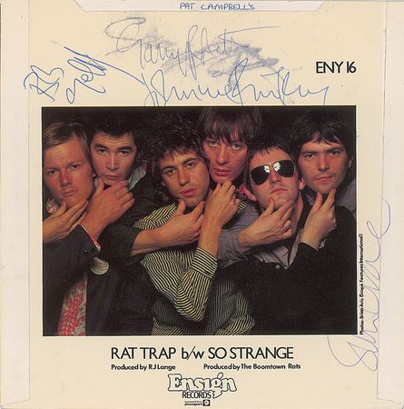 Lot #771 Boomtown Rats 45 RPM Record - Image 2