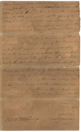 Lot #114 Alamo: Slavery: The Alamo?s chief engineer and Jim Bowie?s messenger to theMexican forces sign as witnesses regarding an estate and slaves - Image 4