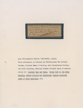 Lot #4 George Washington: Lock of Washington’s hair originally presented to his first Secretary of State, Alexander Hamilton - Image 6