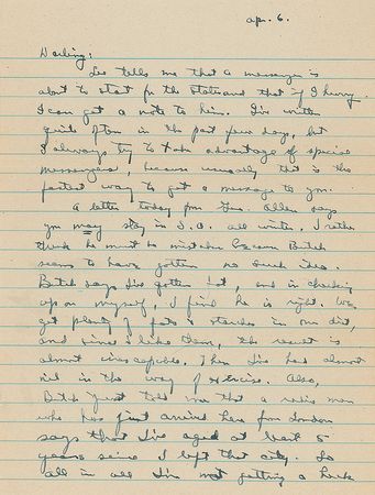Lot #76 Dwight D. Eisenhower: Leading up to the invasion of Sicily, “Ike” claims “responsibility for the safety of this command” - Image 1