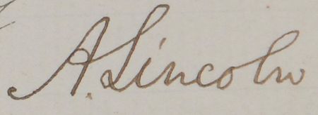 Lot #25 Abraham Lincoln Signed Letter - Image 2