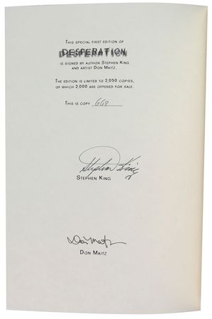 Lot #572 Stephen King Book - Image 1
