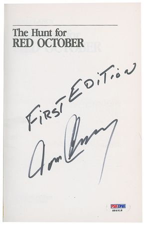 Lot #536 Tom Clancy Book - Image 1
