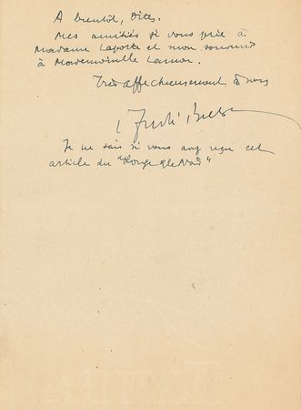 Lot #470 Andre Breton: The Father of Surrealism and his 