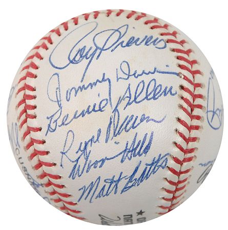 Lot #1418 Baseball: Old Timers Baseball - Image 2
