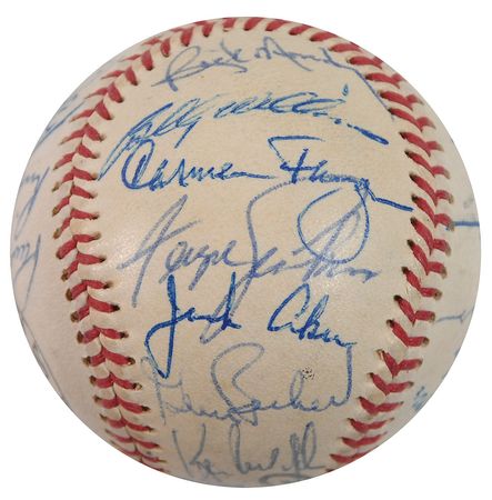 Lot #1427 1972 Chicago Cubs Baseball - Image 4