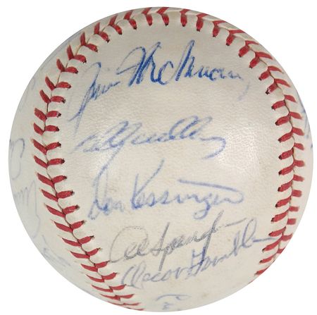 Lot #1428 1969 Chicago Cubs Baseball - Image 4