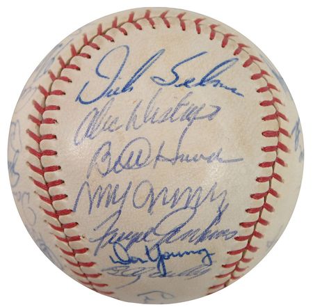 Lot #1429 1969 Chicago Cubs Baseball - Image 1