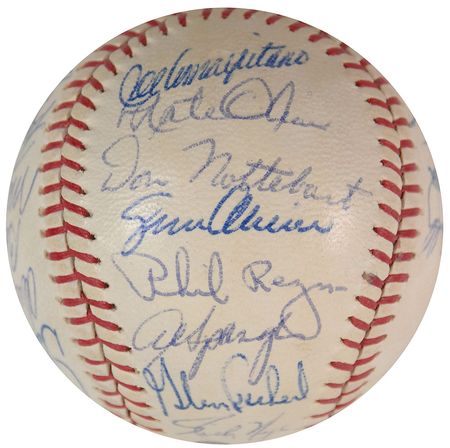 Lot #1429 1969 Chicago Cubs Baseball - Image 2