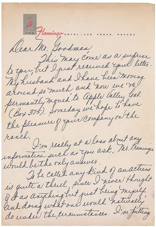 Lot #753 Pearl Bailey - Image 1