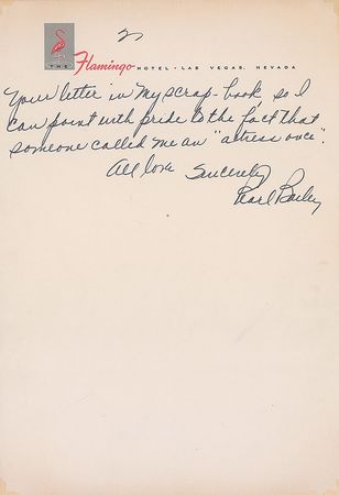 Lot #753 Pearl Bailey - Image 2