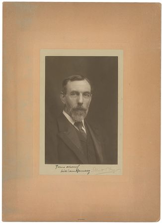 Lot #208 William Ramsay: Distinguished portrait of the discoverer of the noble gases - Image 1
